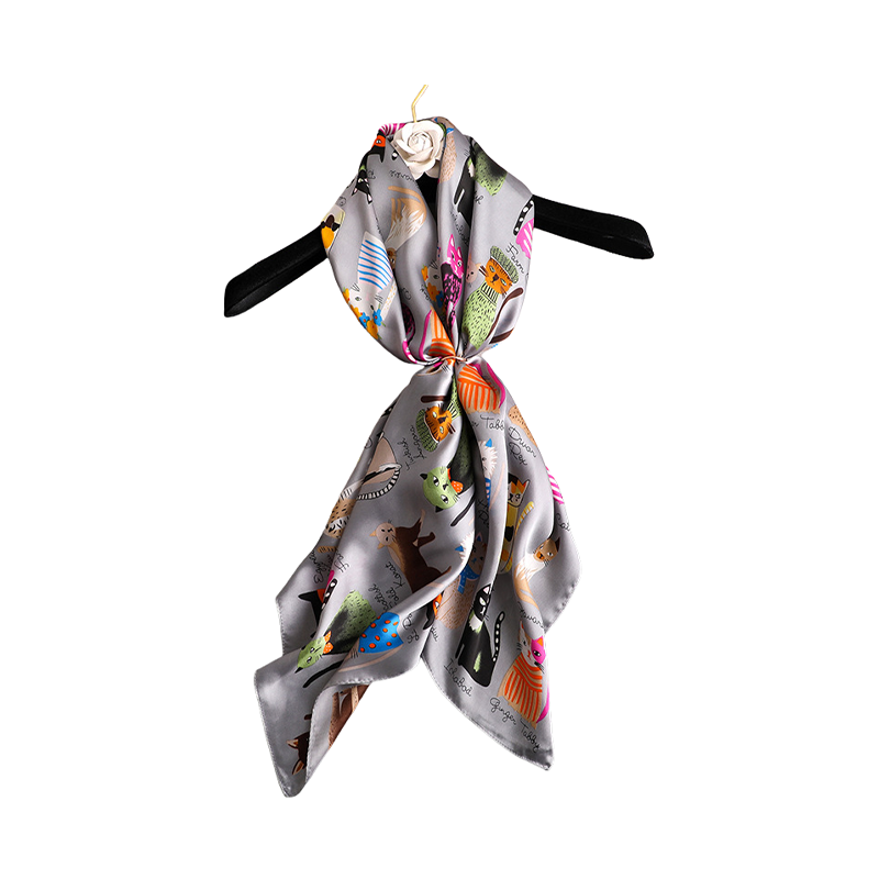 Summer Silk Square Scarf