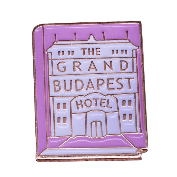 Don't you wish that The Grand Budapest Hotel was a place we could take a holiday? I do. I wear this most often on days when I am feeling particularly effervescent. All fans of Wes Anderson films need this!