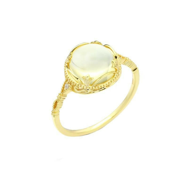 Natural Yellow Citrine Ring