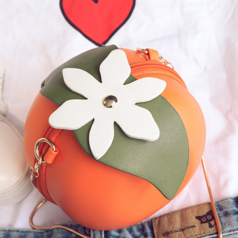 Orange you glad you have this cutie? Creative Orange Shaped Chic Little Handbag
