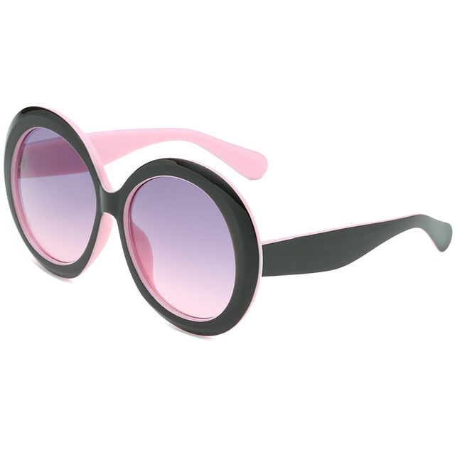 Round Oversized Sunglasses - Cool Crow