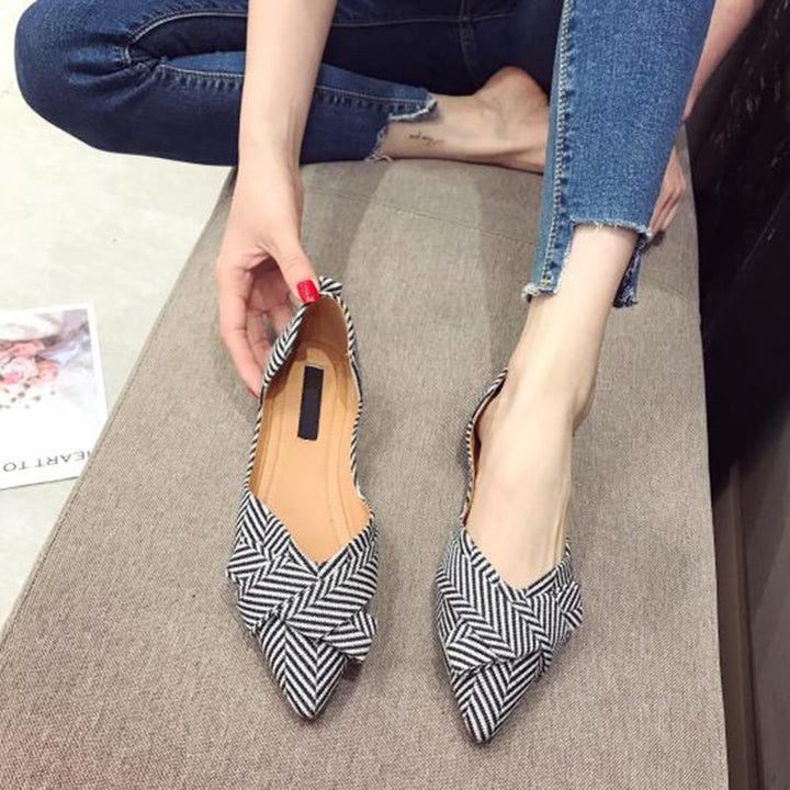 Women Pointed toe Boat Shoes